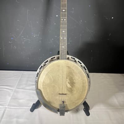 Vintage Supertone 4 string Tenor Banjo 1920-1930s Restoration Project Banjo image 1