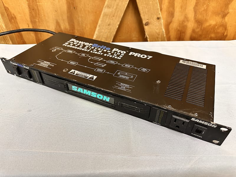 Samson Powerbrite Pro 7 Rackmount Power Conditioner Read Reverb