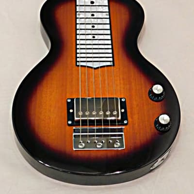 Recording King RG-35-SN Lap Steel Electric Guitar w Humbucker Pickup Sunburst image 2