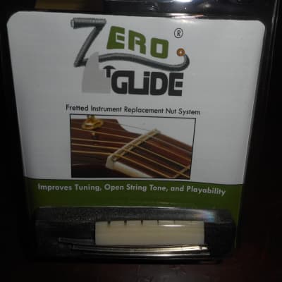 Gold Tone Zero Glide Replacement Slotted Nut For Martin Guitars - ZS-3 image 1