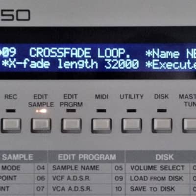 Retroillumination Akai S950/S900 High Contrast Display Kit