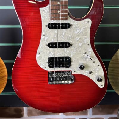 ギター FGN Odyssey J-Standard Fire Burst FGN Guitars J-Standard Odyssey FM Fire Burst Electric Guitar