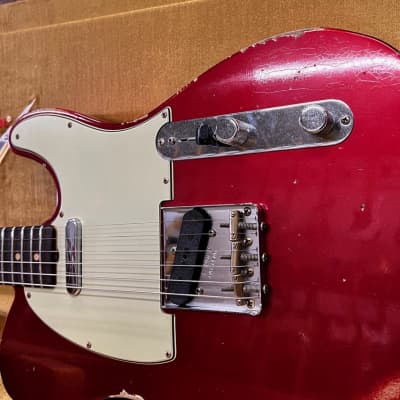 Fender Telecaster, Relic, Custom Shop, Custom-Built LTD, 1961 - Aged Candy Apple Red image 15