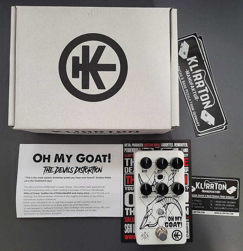 Klirrton OhMyGoat 2021 White/Black