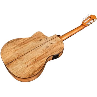 Cordoba C5-CET-LTD Electro Classical, Natural, Spalted Maple Thin Body image 3