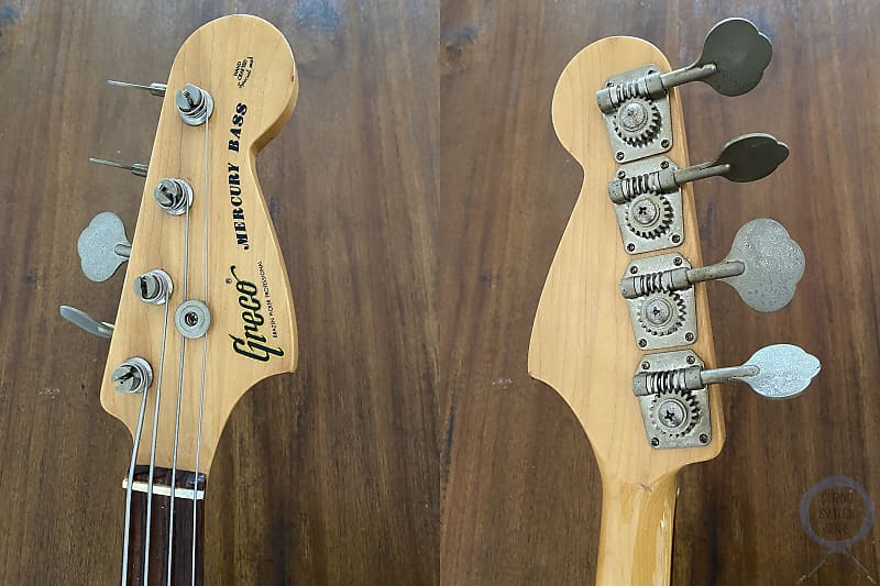 Greco Precision Bass, 1978 Vintage, Natural Finish | Reverb