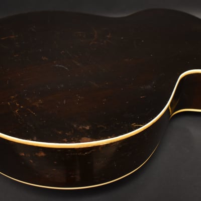 c. 1935 Cromwell By Gibson G-4 Archtop Acoustic Sunburst image 14