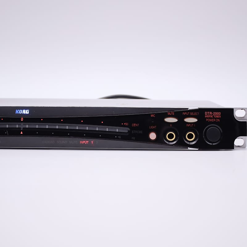Korg DTR-2000 Rack Mount Chromatic Digital Tuner FedEx DHL
