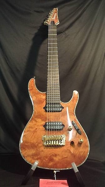 Ibanez Iron Label S Series SIX27FDBG 7-String