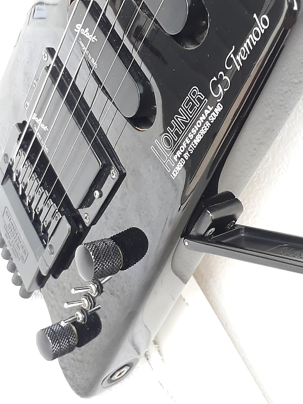 1987 Hohner Professional G3 Tremolo licd. by Steinberger (headless travel  guitar)