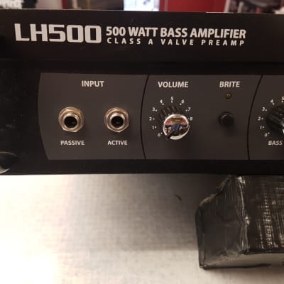 Hartke LH500 500-Watt Bass Amp Head 2008 - Present - Black image 4