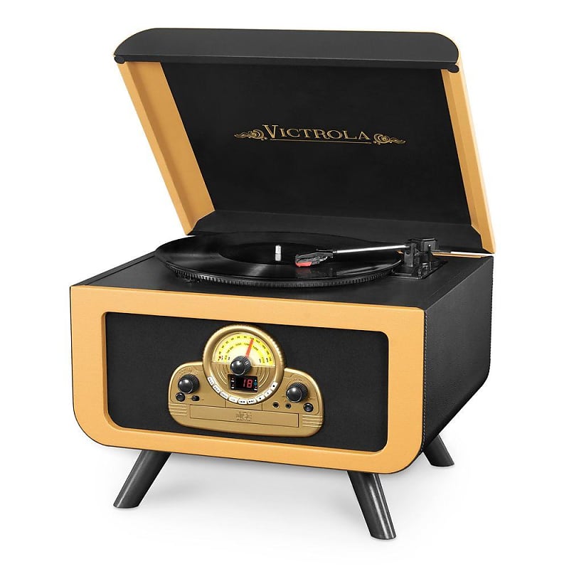 Victrola music center w/turntable sold & bluetooth