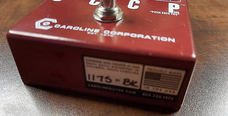 Caroline Guitar Company Hawaiian Pizza Fuzz (Limited Edition Caroline Guitar Company Hawaiian Pizza Fuzz (Limited Edition