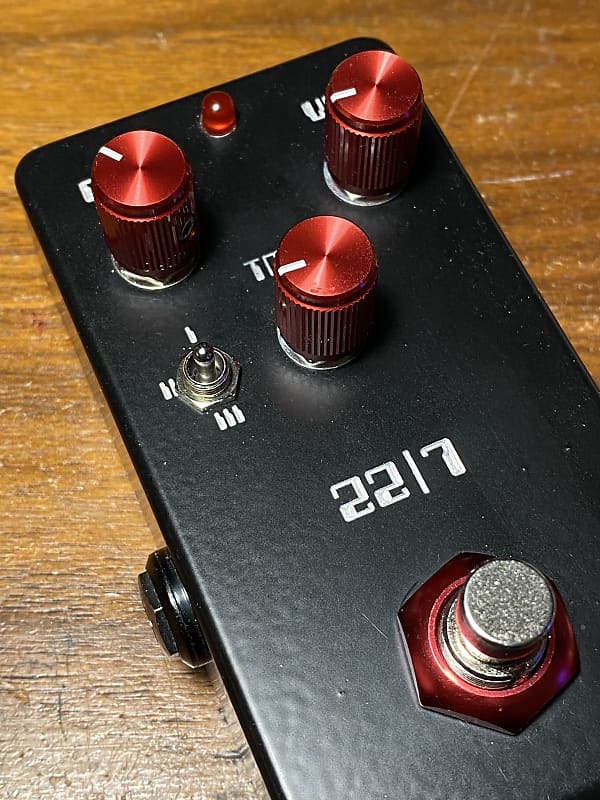 Super-Freq 22/7 MOSFET Big Muff 2021 Black Powder coat milled image 1