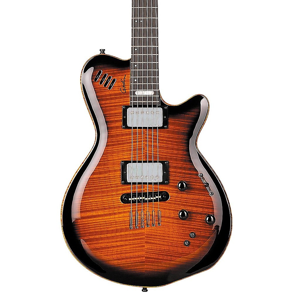 Godin LGX-SA with AAA Flame Maple Top | Reverb