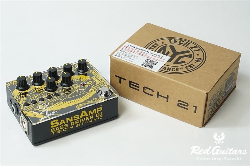 J Signature Model】 Tech 21 Sansamp Bass Driver D.I. - J w / free