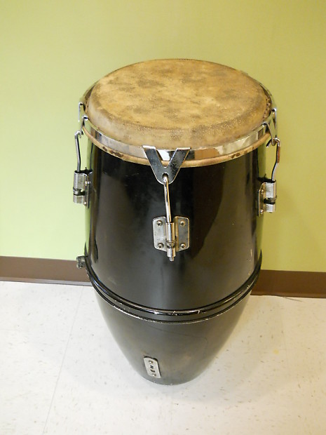 Vintage Royce 12 Conga Drum Tunable Black
