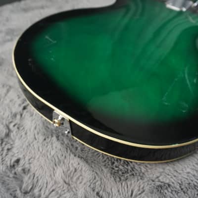 Crestwood Hollowbody Electric - Green image 17