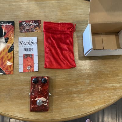 Reverb.com listing, price, conditions, and images for rockbox-red-dog