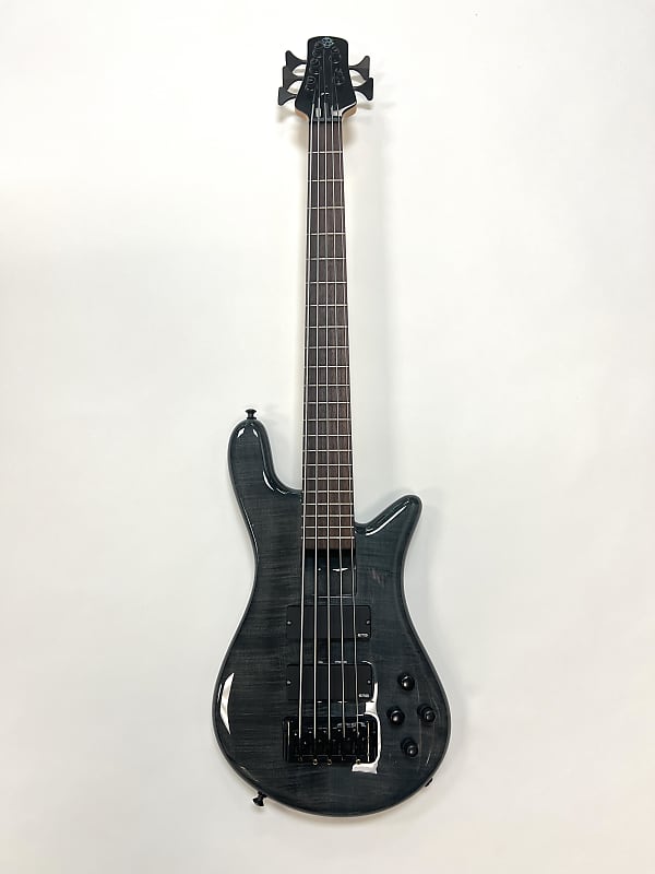 Spector Euro Bantam 5-String Medium Scale Bass 2023 - Black Satin image 1