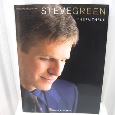 Steve Green The Faithful Piano Vocal Guitar Sheet Music Song Book Songbook image 1