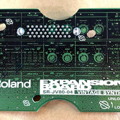 Roland SR-JV80-04 Vintage Synth Expansion Board 1990s - Green