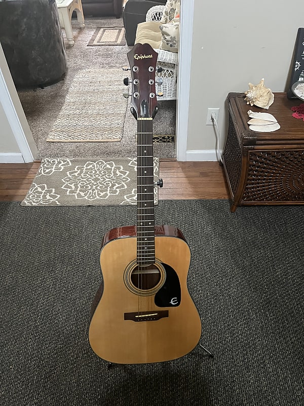 ギター Epiphone GUARANTEED PR-200 NS Acoustic Guitar Epiphone PR-200 NS Natural S/N Z7020612 | eBay