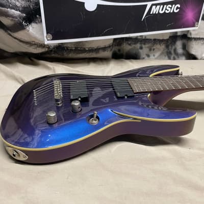 Diamond ST Series Barchetta ST 7 7-string Guitar - Galaxy Purple image 7