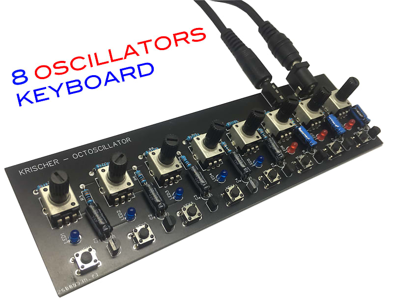 KRISCHER  Octoscillator V2 / analog drone keyboard image 1