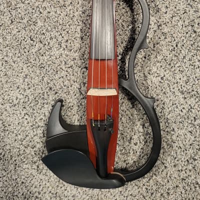 Yamaha SV-200 Studio Solid Body Violin 2010s Brown image 1