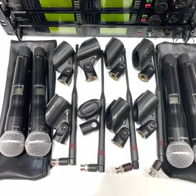 Shure UR4D+ Dual Wireless Receiver W/(2)URUR2 Handheld Transmitters #2416 (One)THS image 7