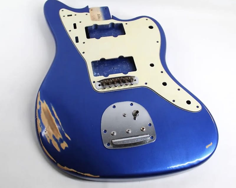 MJT Ultralight Jazzmaster Body 3lbs 11oz! 2023 - Aged Nitro Electric Blue  Metallic