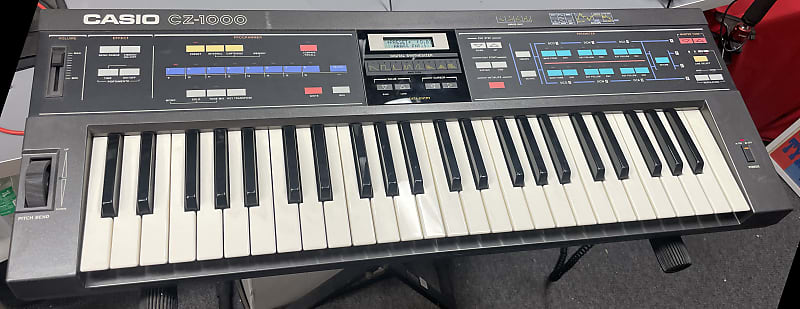 1980s Casio CZ-1000 Digital Synth Synthesizer Keyboard image 1