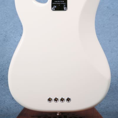 Fender American Professional II Precision Bass Rosewood Fingerboard - Olympic White - US21037079-Olympic White image 3