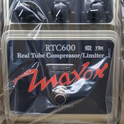 Reverb.com listing, price, conditions, and images for maxon-rtc600-real-tube-compressor-limiter