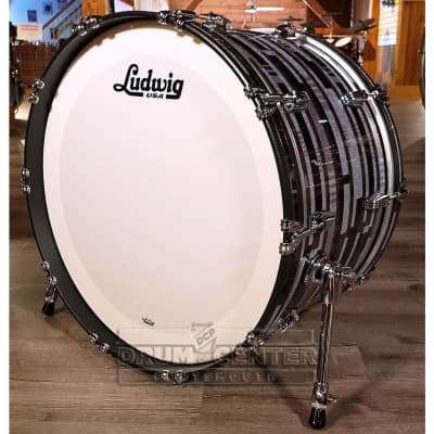 Ludwig Classic Maple Digital Black Sparkle 24x14 Bass Drum