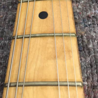 Fender Stratocaster Hardtail 1975 Black Maple Fingerboard image 11