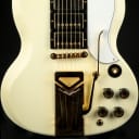 Gibson Custom Shop 60th Anniversary 1961 Les Paul SG Custom Sideways Vibrola VOS Polaris White