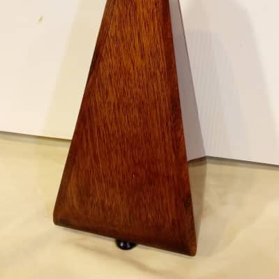 Fully Restored French Paquet Antique Maelzel Bell Metronome Walnut / Fruitwood, Has Solid SilverTrim image 9