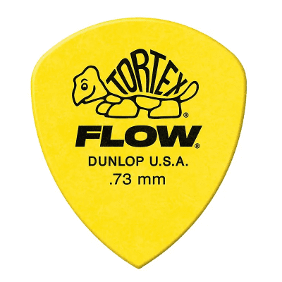 Dunlop 558R73 Tortex Flow Standard .73mm Guitar Picks (72-Pack)