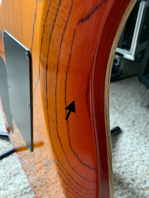 EDWRDS HORIZON フルスキャロップ ESP HORIZON CUSTOM 90' 1990 See Trought Red | Reverb