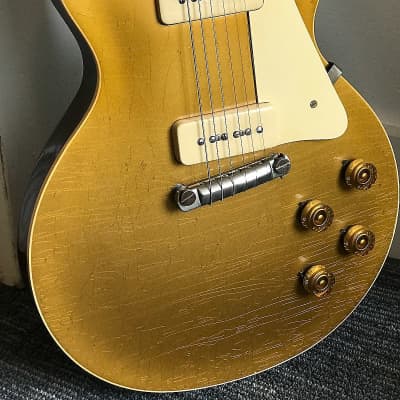 Gibson Custom 54 Les Paul R4, Wildwood Feather Weight Historic Makeovers Gold Top image 2