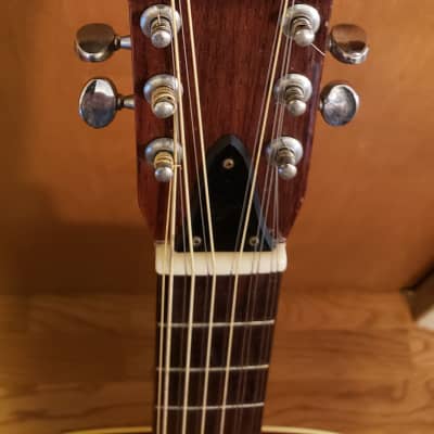 Fender F-55 12 String Natural Acoustic Guitar image 9