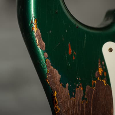 Fender ’57 Super Heavy Relic Strat - Faded Sherwood Green/Sunburst image 10