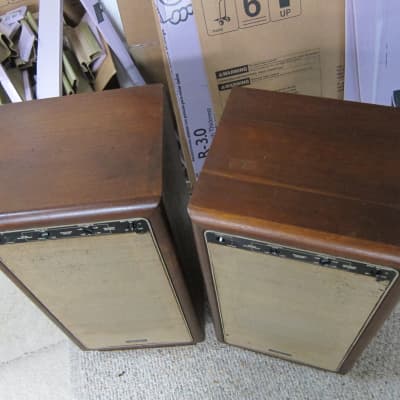 Rare Pr Vintage Advent Powered Speakers largest first version, Need restoration, See Description + P image 2