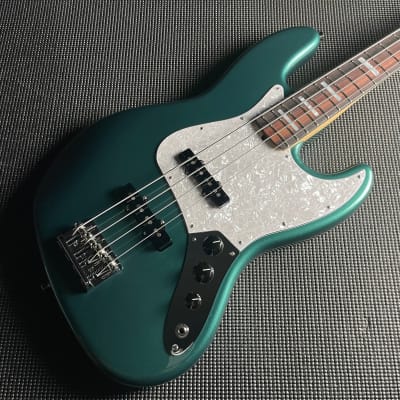 Fender Adam Clayton Jazz Bass, Rosewood- Sherwood Green Metallic (US23109798) image 2