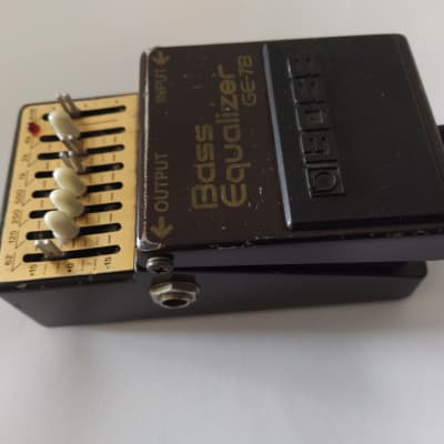 Boss GE-7B Bass Equalizer - Pedal on ModularGrid