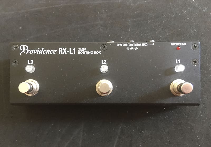 Providence RX-L1 3 Loop Routing Box 2015 black | Reverb