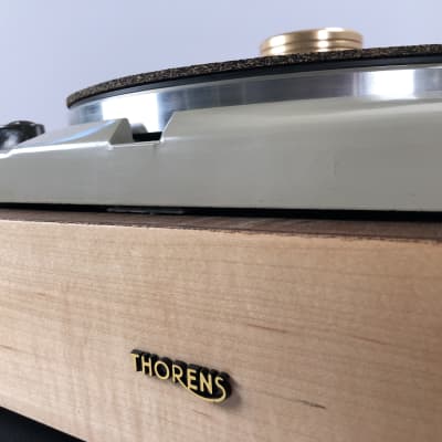 Thorens TD-124 with Thorens Plinth and Restored SME3009, Completely Customizable image 3