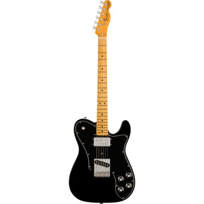 Fender American Vintage II 1977 Telecaster Custom MN Black - Electric Guitar for sale